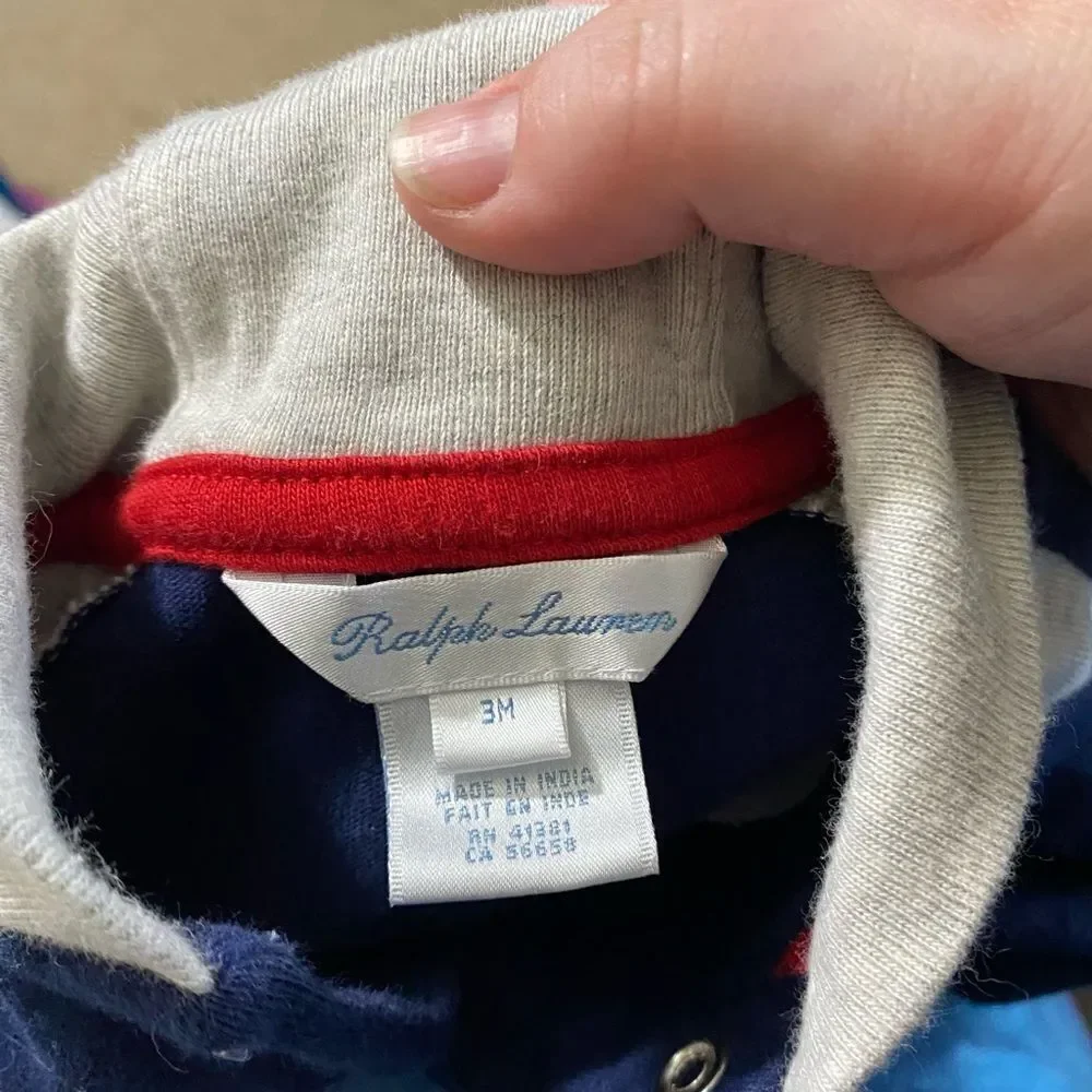 Ralph Lauren Onesie Outfit
